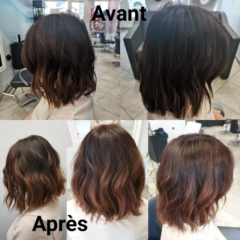 Brushing et coiffage réalisés à Gap chez Asymetric Coiffure
